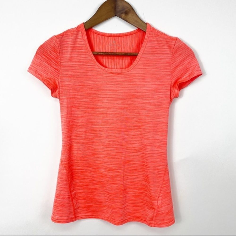 Athleta Orange Coral Short Sleeve Top XXS